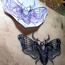 Meu projeto do curso: Tatuagem para principiantes. Ilustração tradicional projeto de Lívia Lobo - 26.11.2020
