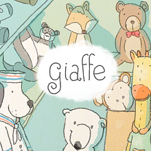 Giaffe. Children's Illustration project by Gustavo Seabra - 11.26.2020