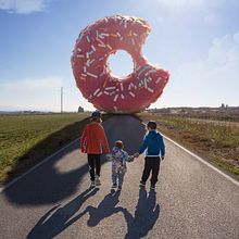 El Donut gigante . Creativitate de Daniel Ortegano - 11.27.2020