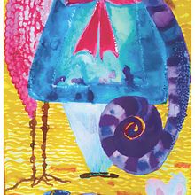 My interpretation of Alice in Wonderland . Acr, and lic Painting project by vladica_maleska_stanley - 11.27.2020