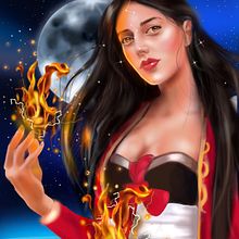 Autoportrait. Digital Painting project by Deren Umit - 11.27.2020