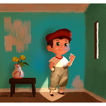Mi Proyecto del curso: Principios de iluminación para pintura digital. Un progetto di Illustrazione digitale di Ariel Grillo - 27.11.2020