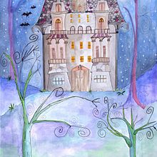 casa . Un progetto di Illustrazione tradizionale e Illustrazione infantile di Adriana Isabel Figueroa Mañas - 28.11.2020
