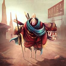 Mi Proyecto del curso: Diseño de personajes para concept art; Cyber merchant. Concept Art, and Digital Illustration project by Iida Kiela - 11.28.2020