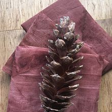 My project in Textile Dyeing with Natural Pigments course. Textile D, and eing project by yamahacarol - 11.28.2020