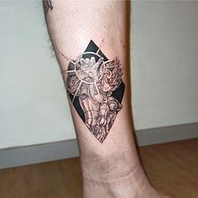 Mi Proyecto del curso: Tatuaje botánico con puntillismo. Un proyecto de Diseño de tatuajes, Ilustración tradicional e Ilustración botánica de Javi Travi - 11.01.2021