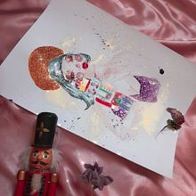 Mi Proyecto del curso: Retrato en acuarela a partir de una fotografía. Fine Arts, Photograph, Traditional illustration, Self-Portrait Photograph, and Design project by raissazirondibarros - 11.28.2020