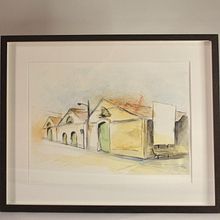 Mi Proyecto del curso: Dibujo arquitectónico con acuarela y tinta. Architecture, and Architectural Illustration project by Ayoze Magua - 11.29.2020