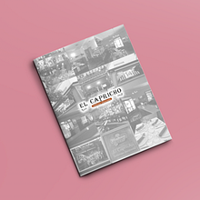 Carta El Capricho. Editorial Design, and Graphic Design project by Daniela Criado - 11.29.2020