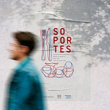 Soportes_Cartel para la presentación del proyecto Quique Dacosta. Un proyecto de Diseño de producto, Diseño gráfico y Diseño industrial de inma ibanez - 29.11.2020