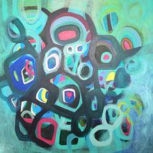 ORGANIQUE - exhibition of paintings Ein Projekt aus dem Bereich Malerei mit Acr und l von Joanna Pongowska - 29.11.2020