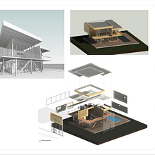 Mi Proyecto del curso: Casa Dom  - Diseño y modelado arquitectónico 3D con Revit. 3D, Architecture, Digital Architecture, Interior Architecture, 3D Modeling, and ArchVIZ project by Mauricio Guerrero - 11.29.2020