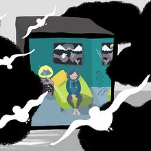 My project in Editorial Illustration for Magazines course. Editorial Design, Editorial Illustration, and Traditional illustration project by emmaprato7 - 11.29.2020