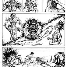 Mi Proyecto del curso: Técnicas de entintado para cómic e ilustración. Comic projeto de Kevin Lopez - 29.11.2020