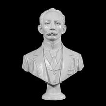 Busto del poeta cubano José Martí Ein Projekt aus dem Bereich Skulptur von Carlos Aguilar - 29.11.2020