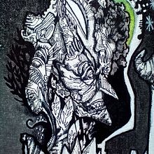 Mi Proyecto del curso: Técnicas de entintado para cómic e ilustración. Ink Illustration, and Drawing project by Carlos Cardozo - 11.30.2020