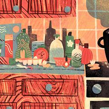 Mischief in the Kitchen. Children's Illustration project by Maddy Vian - 11.30.2019