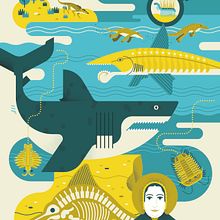 Mares del pasado Ein Projekt aus dem Bereich Traditionelle Illustration, Vektorillustration, Digitale Illustration, Kinderillustration und Editorial Illustration von Ángel Svoboda - 30.11.2020