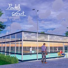 Padel Court . 3D Design project by April joy melendres - 11.20.2020