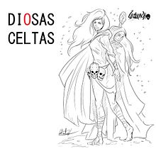 Diosas Celtas. Comic, Concept Art, Drawing, Figure Drawing, Artistic Drawing, Digital Drawing, Character Design, Traditional illustration, and Digital Illustration project by Ruben de Frutos - 11.30.2020