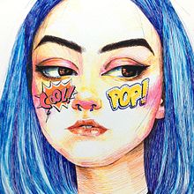 Retrato Pop. Traditional illustration project by Alonso Palomino - 11.30.2020