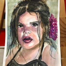Mi Proyecto del curso: Retrato artístico en acuarela. Un proyecto de Bellas Artes de inkspiracion - 30.11.2020