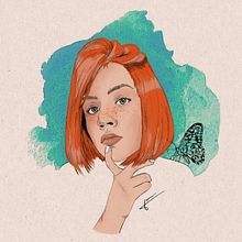 Mi Proyecto del curso: Retrato ilustrado con Procreate @timeline_review . % juanfotogomez tarafından hazırlanan Dijital Çizim projesi - 12.02.2020