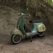 Vespa Classic. Projekt z dziedziny 3D, Animacje 3D i VFX użytkownika sauronjtd - 30.11.2020