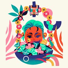 X E C - Surtido de dia de muertos. Projekt z dziedziny Trad, c i jna ilustracja użytkownika El Totoi - 30.10.2020