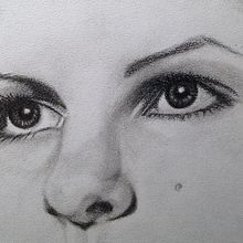 Portrait of a woman . Menggambar Artistik proyek oleh Светлана Новикова - 11.30.2020