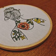 First embroidery project Ein Projekt aus dem Bereich Stickerei von Nathalie Otter - 30.11.2020