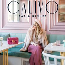 CALIVO BAR AND DINNER - My project in Brand Design for the Restaurant Industry course. Advertising, Art Direction, Br, ing, Identit, Graphic Design, and Logo Design project by Jaklina Levi - 11.30.2020