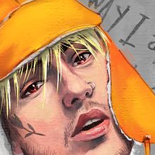 Lil peep. Un proyecto de Ilustración digital de Adrián Andújar - 30.11.2020