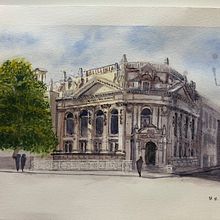 Hockey Hall of Fame, Toronto. Un proyecto de Ilustración arquitectónica de Masooma Naqvi - 01.12.2020