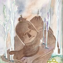 Mi Proyecto del curso: Técnicas de ilustración con acuarela y gouache. Een project van Traditionele illustratie van Tosca D'Aprile - 01.12.2020