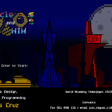 Cycle and Him. Un progetto di Animazione 2D, Sviluppo di videogiochi e Pixel art di Luis Cruz - 01.01.2020