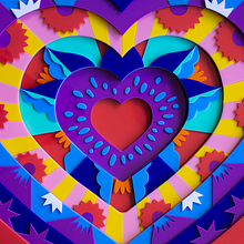Instagram Heart. Un proyecto de Artesanía, Diseño, Bellas Artes, Ilustración tradicional, Instagram y Redes Sociales de Naíma Almeida - 06.10.2020
