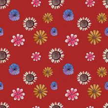 Pattern floral . Drawing, and Botanical Illustration project by Alice Silva de Araujo - 12.02.2020