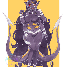 Commision - Rune la fusion de  Rony y Junketsu. Desenho projeto de Rony Jurado - 03.12.2020