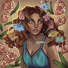 Meu projeto do curso: Retrato digital no Photoshop com um toque de fantasia . Desen, Desen în creion, Desen de portret, Desen digital, Desen realist, Dezvoltarea portofoliului, Ilustrație tradițională & Ilustrație digitală de Apeirón - - 12.01.2020