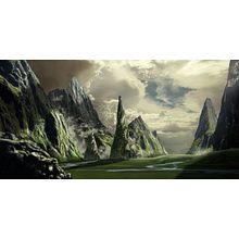 Mi Proyecto del curso: Matte Painting: creando mundos fotorrealistas. Matte Painting project by Allison Yunuen Alvarez Rangel - 03.01.2021