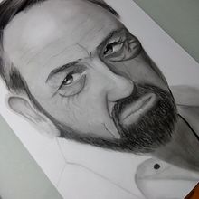 Mi Proyecto del curso: Retrato realista con lápiz de grafito. Pencil Drawing project by simonagulopez - 12.01.2020