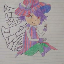 Fada na hora do chá. Un proyecto de Creatividad y Dibujo a lápiz de Angelo Dos santos Monteiro - 31.01.2021