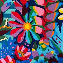 Atlântica. Un proyecto de Artesanía, Ilustración vectorial, Ilustración botánica e Ilustración tradicional de Naíma Almeida - 02.12.2020