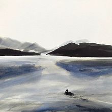 My project in Illustrating Nature: A Creative Exploration course. Ink Illustration project by Kaori Davies - 12.14.2020