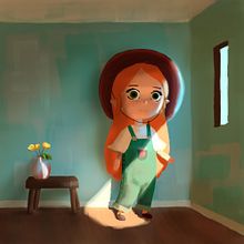 My project in Lighting Principles for Digital Painting course. Pintura digital projeto de Nadiia Ridko - 02.12.2020