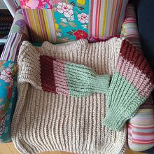 Mi Proyecto del curso: Crochet: crea prendas con una sola aguja.  project by amaya.bienzobas - 12.02.2020