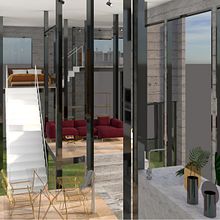 Mi Proyecto del curso: Visualización arquitectónica con V-Ray Next para SketchUp. Architecture, Interior Architecture, Interior Design, 3D Modeling, and ArchVIZ project by Ana Blanco - 12.02.2020