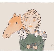 My project in Artistic Illustration: Draw from Your Imagination course. Artistic Drawing project by Marina Tsarkova - 12.02.2020