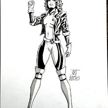 Mi Proyecto del curso: Diseño de personajes femeninos para cómics. 3D, and Sketching project by art_komos - 12.02.2020